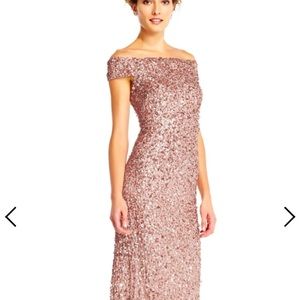 Adrianna papell sequin dress